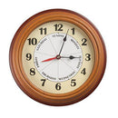 Fox Valley Traders Day of The Week Clock with Time of Day Combination – Easy to Read Analog Clock - Retirement Gift