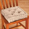 Fox Valley Traders Natural Tufted Booster Cushion Set of 2
