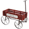 Fox Valley Traders Personalized Red Wagon Planter, Decorative Indoor/Outdoor Garden Backyard Planter