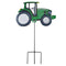Fox Valley Traders Solar Metal Tractor Yard Stake by Maple Lane Creations