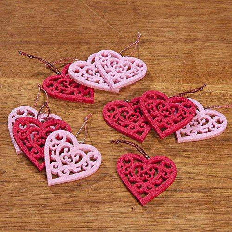 Fox Valley Traders Valentine's Day Ornaments, Set of 10