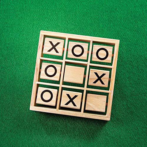 Fox Valley Traders Wooden Tic Tac Toe Game
