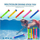 fregthf Pool Diving Sticks Underwater Multicolored Kids Summer Funny Water Games Toys Set 5PCS