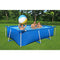 funchic 8ft.6inx 67in x 24in Rectangular Above Ground Swimming Pool,Blue