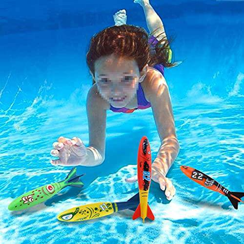 Fybida Swimming Training Toys Durable Swimming Pool Toys Safe Lightweight for Children Elder Than 3 Years Old for Children to Practice Diving for Swimming Training