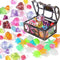 G.C Dive Gem Pool Toys Treasure Chest Colorful Sinking Gem Pirate Diving Toys Set Summer Underwater Swimming Toy Set Games for Kids (Random Color)