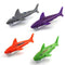 Garneck 4pcs Underwater Diving Torpedo Bandits Swimming Pool Toy Sharks Gliding Water Games Training Gift Set for Boys and Girls