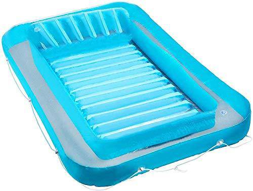 GFSDGF Inflatable Tanning Pool Personal Pool Lounger | Tanning Pool with Pillow | Sunbathing Pool