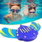 Ginfonr Summer Kids Swimming Pool Toy Mini Stingray Adjustable Self-propelled Devil Fish Flipper Training Underwater Glider Equipment Diving Water Toys