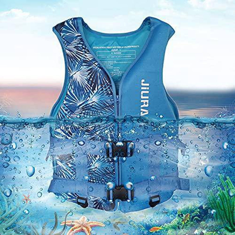 Goodpig Lifevest Life Jackets for Adults, XS-S Swimming Equipment Water Sports Vest Accessories, Lightweight Waistcoat Life Jackets for Sailing Surfing Kayaking Men Women Personal Aid Jacket