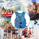 Goodpig Lifevest Life Jackets for Adults, XS-S Swimming Equipment Water Sports Vest Accessories, Lightweight Waistcoat Life Jackets for Sailing Surfing Kayaking Men Women Personal Aid Jacket