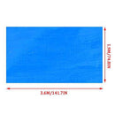 GUTT Swimming Pool Squar Insulation Film，Inflatable Swimming Pool Mat Insulation Film，Keep Swimming Pool Water Unblocked,Perfect Choice for Above-Ground or Underground Round Pools