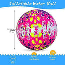 Gyrategirl Swimming Pool Ball, 9 inch Watermelon Inflatable Ball Swimming Pool Game Pool Ball for Under Water Passing Dribbling for Teens Kids or Adult (Gradient Style)
