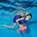 Gyrategirl Swimming Pool Ball, 9 inch Watermelon Inflatable Ball Swimming Pool Game Pool Ball for Under Water Passing Dribbling for Teens Kids or Adult (Gradient Style)