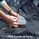 Harris Pool Products Commercial-Grade Air Pillows for Swimming Pools | 18-Gauge Heavy-Duty Vinyl Material | 4’ x 4’, 4’ x 8’ & 4’6” x 15’ Sizes |Singles, 2-Packs & 3-Packs (Pool Pillow Pal, 3 Pack)