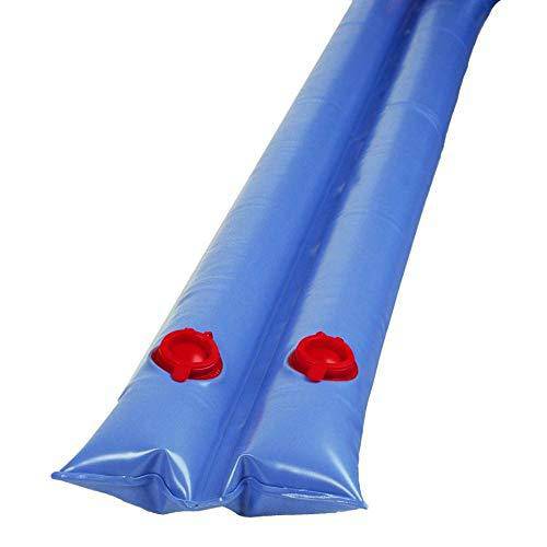 Harris Pool Products Commercial-Grade Water Tubes/Bags for In-Ground Pools | Up to 24-Gauge Super-Duty UV-Protected Vinyl Material (10' Heavy Duty 20-Ga. Double Chamber - 12 Pack, Blue)