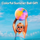 Hekaty Swimming Pool Ball for Kid Adult Underwater ball for Pool Games for Beach Pool Toys for Kid 8-12 Swimming Ball Toy 9.84'' Inflatable Ball for Pool Beach Ball with Water Adapter Water Ball Gifts