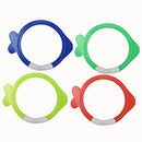 Helpful Diving Ring, Diving Rings Plastic/Plastic Made for Summer Beach Water Play Toy