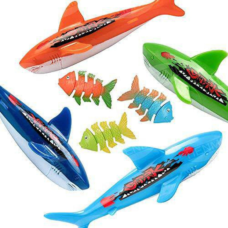 HENMI 22 Pack Diving Toy for Pool Use Underwater Swimming/Diving Pool Toy Rings, Toypedo Bandits,Stringy Octopus and Diving Fish with Under Water Treasures Gift Set Bundle,Ages 3 Years and Up