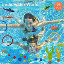 HENMI 26 Pack Diving Toys & HENMI Tummy Time Mat Infant Toy