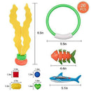 HENMI 26 Pack Diving Toys & HENMI Tummy Time Mat Infant Toy