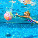 Hiboom Swimming Pool Toys Ball, Underwater Game Swimming Accessories Pool Ball for Under Water Passing, Dribbling, Diving and Pool Games for Teens, Adults, Ball Fills with Water (Water Color)