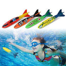 Hinzonek 4pcs Swimming Pool Toys Mine Shape Diving Toys Underwater Fun for Swimming Training