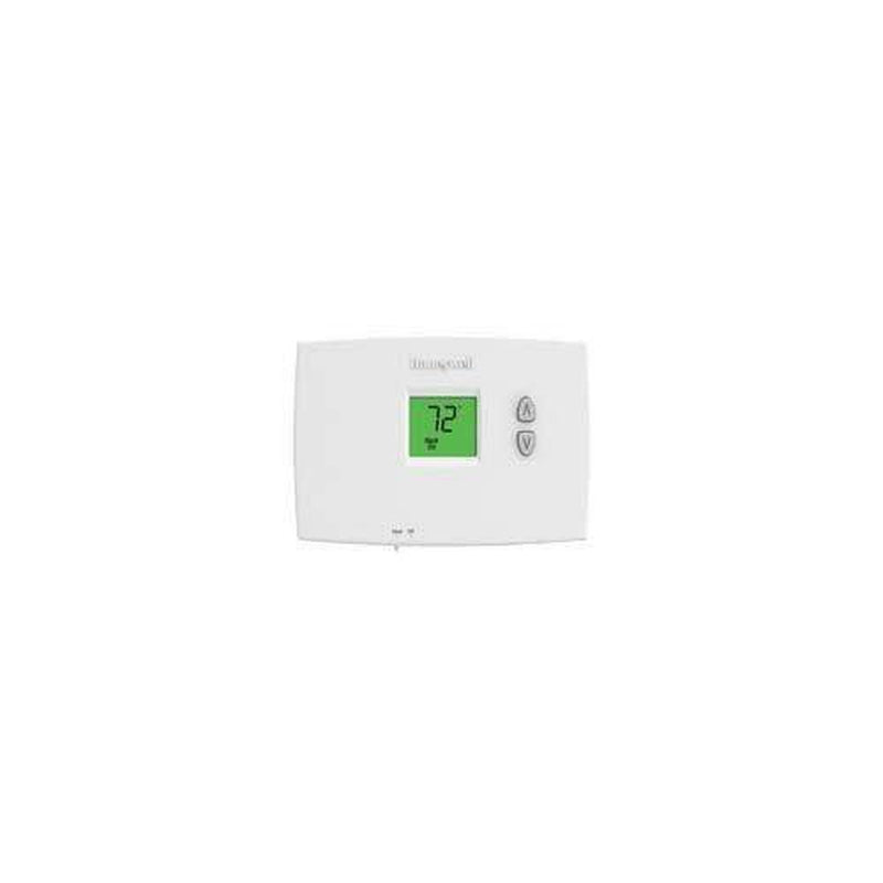 Honeywell TH1100DH1004 Horizontal PRO 1000 Non-Programmable Thermostat Heat Only Dual Powered Backlit