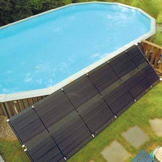 Horizon Ventures EcoSaver 30" x 10' Solar Panel Pool Heater for Above Ground Pools (2 Pack) ES10SP-1 ES10SP-1
