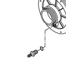Hot Tub Spa Pump Drain/Bleeder Plug Barb Adapter 1/4"MPT x 3/8" w/O-Ring - fits Waterway & AquaFlo 672-4350