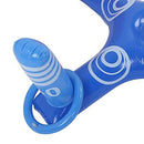 Hozee Pool Toss Game, Convenient Inflated and Deflated Quickly Floating Toss Game for Summer Swimming Pool(Blue Cross Ferrule)