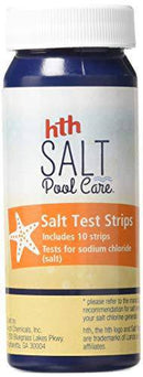 HTH 67005 Test Strips Salt Swimming Pool Chemical Tester, 10 ct