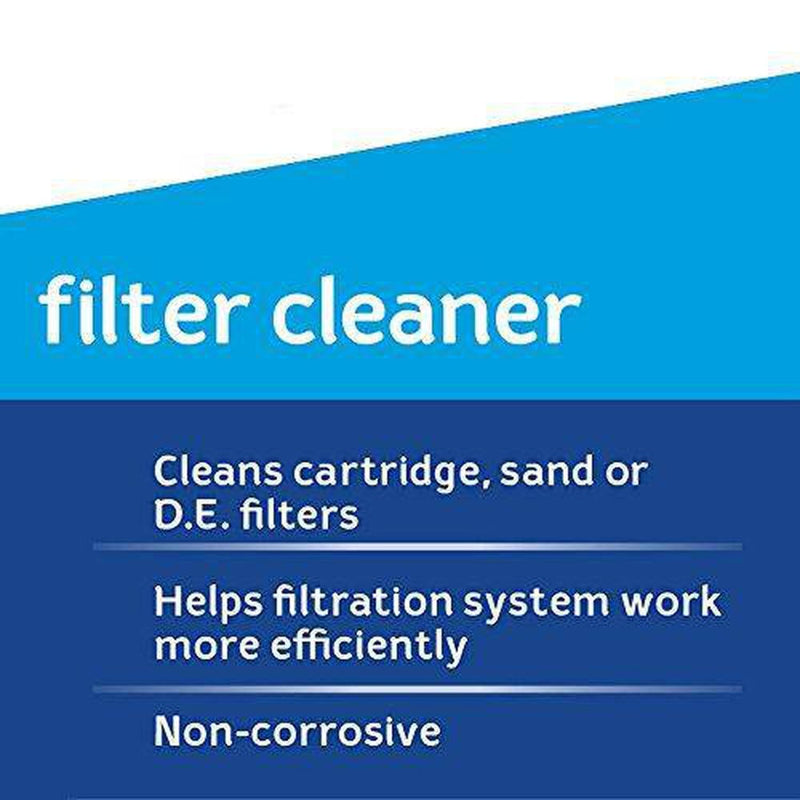 HTH 67015 Filter Cleaner Care for Swimming Pools, 1 qt