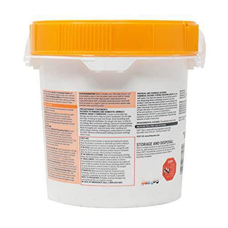 HTH Spa 86105 Brominating Tablets Spa and Hot Tub Sanitizer, 5 lbs