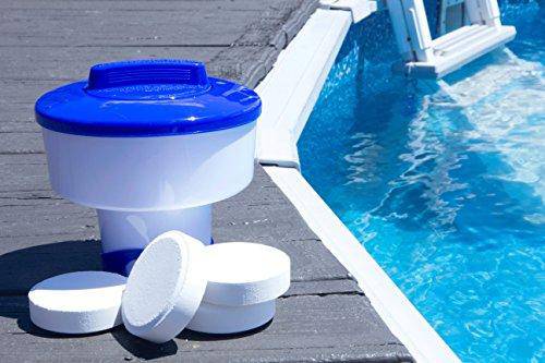 HydroTools by Swimline Adjustable Floating Pool Dispenser