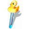 HydroTools by Swimline Soft Top Duck Floating Pool Thermometer and Cord