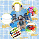 Icnice 47pcs Diving Toys,Summer Underwater Pool Games Diving Swimming Training for Children Fish Rings Sticks Torpedo Grass Floats Gems Treasures