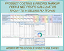 Pricing Markup Calculator for Resellers and Drop-shippers