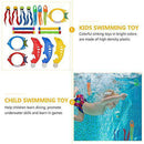 IMIKEYA 17pcs Summer Fun Swimming Diving Toys Underwater Sinking Swimming Pool Toy