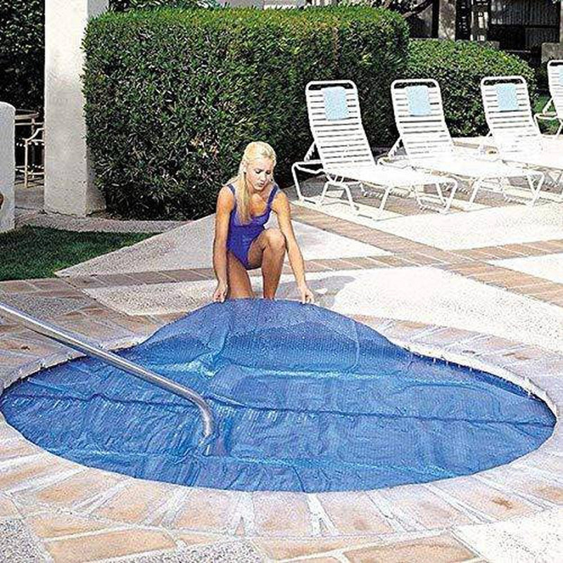 In The Swim 10 x 10 Foot Spa and Hot Tub Solar Blanket Cover 15 Mil