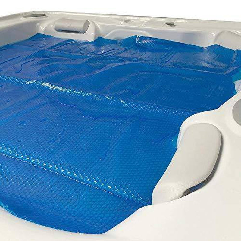In The Swim 8 x 8 Foot Spa and Hot Tub Solar Blanket Cover 15 Mil
