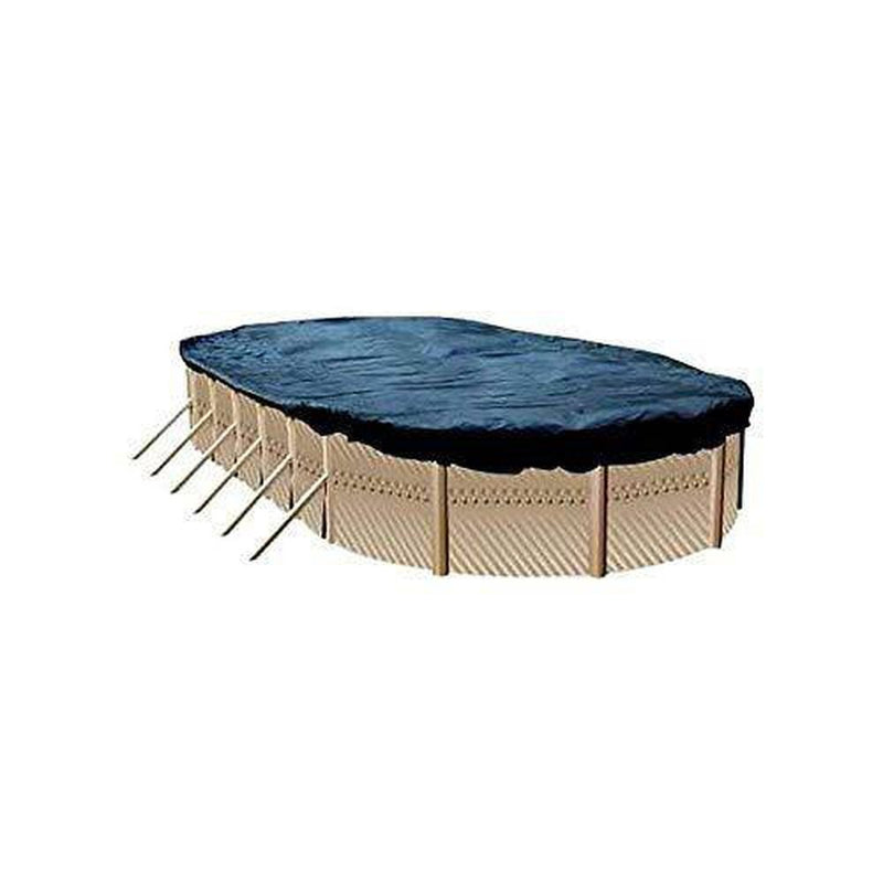 In The Swim 8-Year 18 x 33 Foot Oval Pool Winter Cover for Above Ground Pools