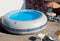 Inflatable 0.9mm PVC Outdoor Above Ground Swimming Pool W/Pump (7m(D) x 0.80m(H))
