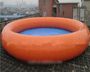 Inflatable 0.9mm PVC Outdoor Patio Above Ground Swimming Pool with Pump New (7m(D) x 0.80m(H))