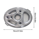 Inflatable 8-Hole Tray Inflatable Drink Holder Inflatable Floating Drink Holder with 8 Holes Large Capacity & Transparent Material,Drink Float for Pools & Hot Tub,27.56x19.68inch