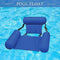 Inflatable Bed Water Hammock, Seated Floating Swimming Pool Beach Chair, Can Be Used for Sun Loungers, Drifters, Swimming Pools, Adults