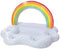 Inflatable Drink Holder Rainbow Cloud Cup Holders Serving Tray Inflatable Pool Raft Floating Drink Beer Cooler Coasters Floating Beverage Rack Decoration for Swimming Pool Party (Rainbow Cloud) Menghe