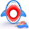Inflatable Pool Floats Shark Pool Floaties Beach Floaty Toys Baby Swimming Ring for Outdoor Swimming Pool Beach Perfect Summer Gift for Kids and Adults