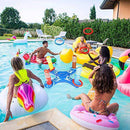 Inflatable Pool Ring Toss, Floating Swimming Pool Toy for Kids Adult Family, Multiplayer Summer Water Pool Floating Throwing Game
