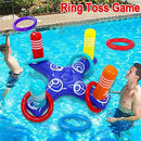 Inflatable Pool Ring Toss Games Toys,Fun Swimming Pool Games for Adults and Family, Multiplayer Summer Pool Floating Games Toys & Water Fun Outdoor Play Party Favors